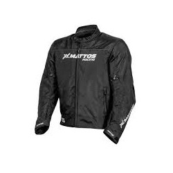 JAQUETA MATTOS RACING VISTA BLACK PRETO