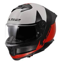 CAPACETE LS2 STREAM II FF808 THUNDERBIZ BLK/RED