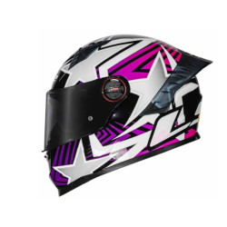 CAPACETE LS2 FF358 PRO ESTELLAR BLK PINK/PURPLE