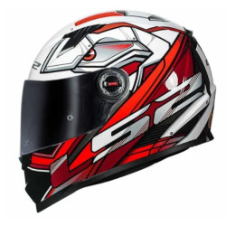 CAPACETE LS2 FF358 XDRON BLK/RED