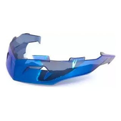 AEROFOLIO RACING KYT TT-COURSE TRANSPARENTE AZUL