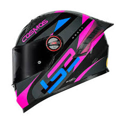 CAPACETE LS2 FF358 PRO MODOK BLACK/PINK