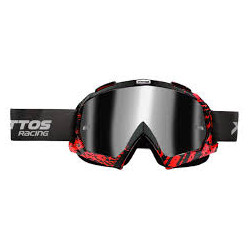 OCULOS MATTOS RACING TERRA PRO GOGGLE VERMELHO
