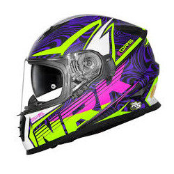 CAPACETE NORISK FF302 SOUL II CONTROL MATTE BLACK/PINK