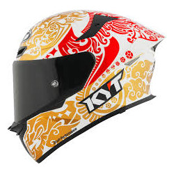 CAPACETE KYT TT-REVO ENEA IDN 2023 WHITE PEARL