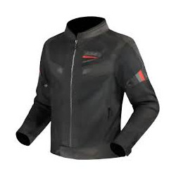 JAQUETA LS2 GARDA BLACK/RED