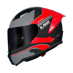 CAPACETE LS2 FF810 VIGO VISION GREY/RED