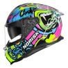 CAPACETE NORISK STRADA II WOW BLK HV/YELLOW