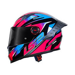 CAPACETE LS2 FF358 PRO AIRLINE BLUE PURPLE