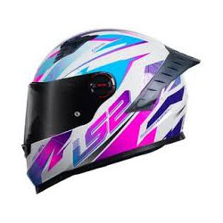 CAPACETE LS2 FF358 PRO AIRLINE BLUE PURPLE
