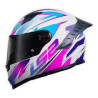 CAPACETE LS2 FF358 PRO AIRLINE WHT/PINK