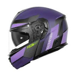 CAPACETE NORISK VORTEX MONOCOLOR MATTE BLACK