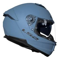 CAPACETE LS2 STREAM II FF808 MONOCOLOR MISTY BLUE