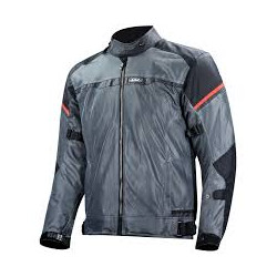 JAQUETA LS2 RIVA BLK/DRK GRAY/RED