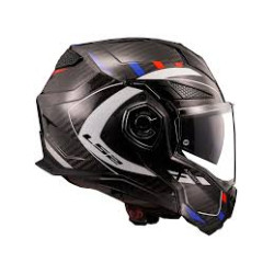 CAPACETE LS2 FF901 ADVANT X CARBON FUTURE WHT/BLUE/RED