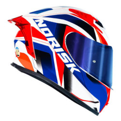 CAPACETE NORISK FLOW PULSE BLUE/RED
